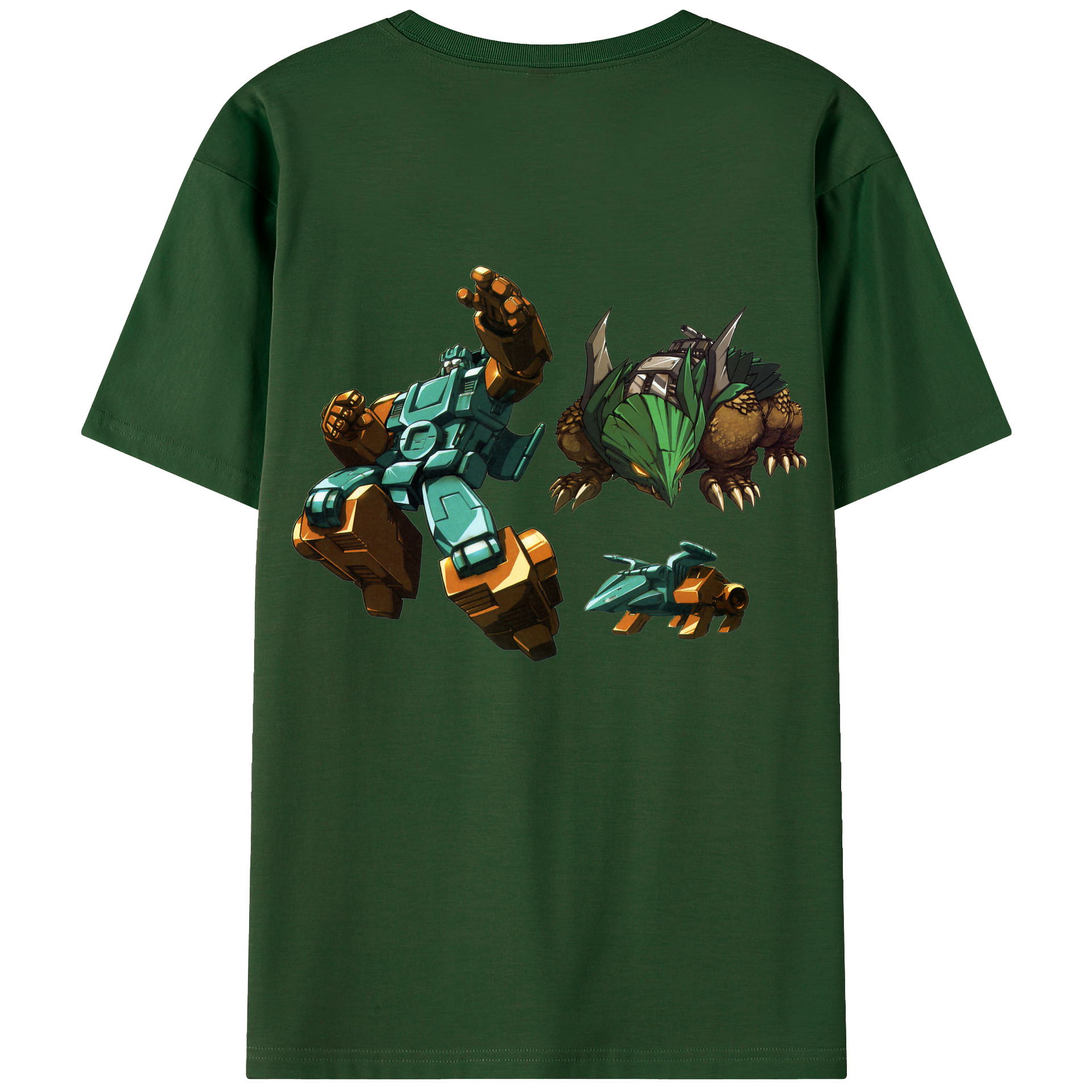 （画像用）  綿100％半袖Tシャツ（背面プリント）